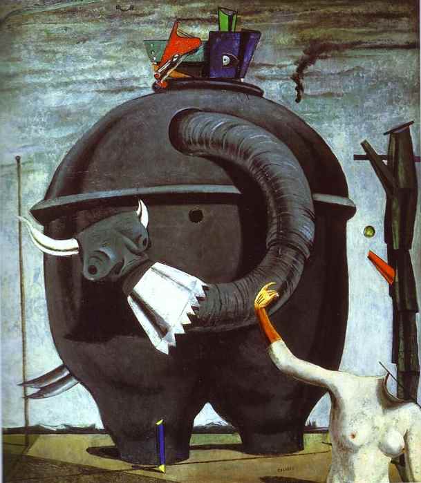 Max Ernst, The Elephant Celebes (1921)
